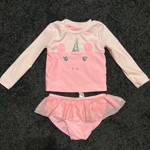 Girls 2 piece swimsuit